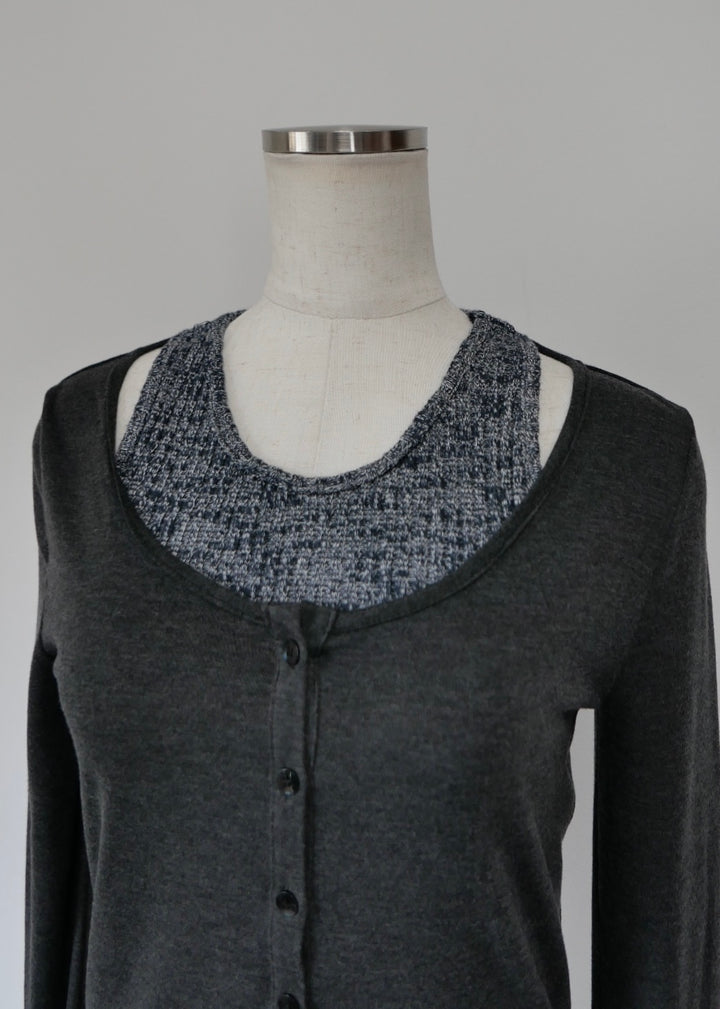 ミックスレイヤードトップス