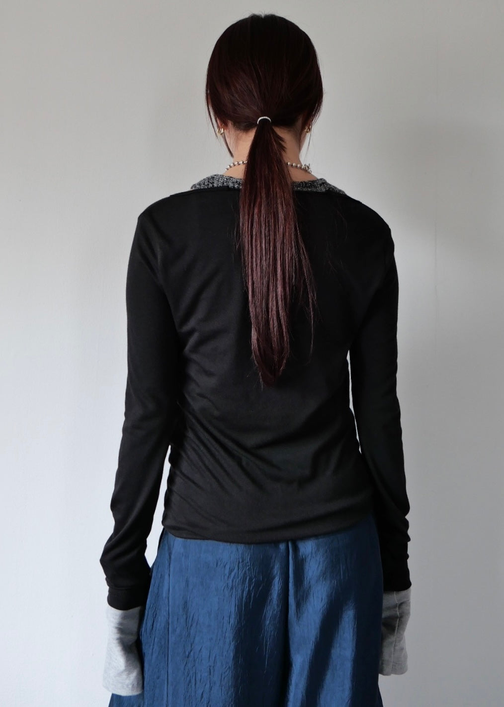 ミックスレイヤードトップス