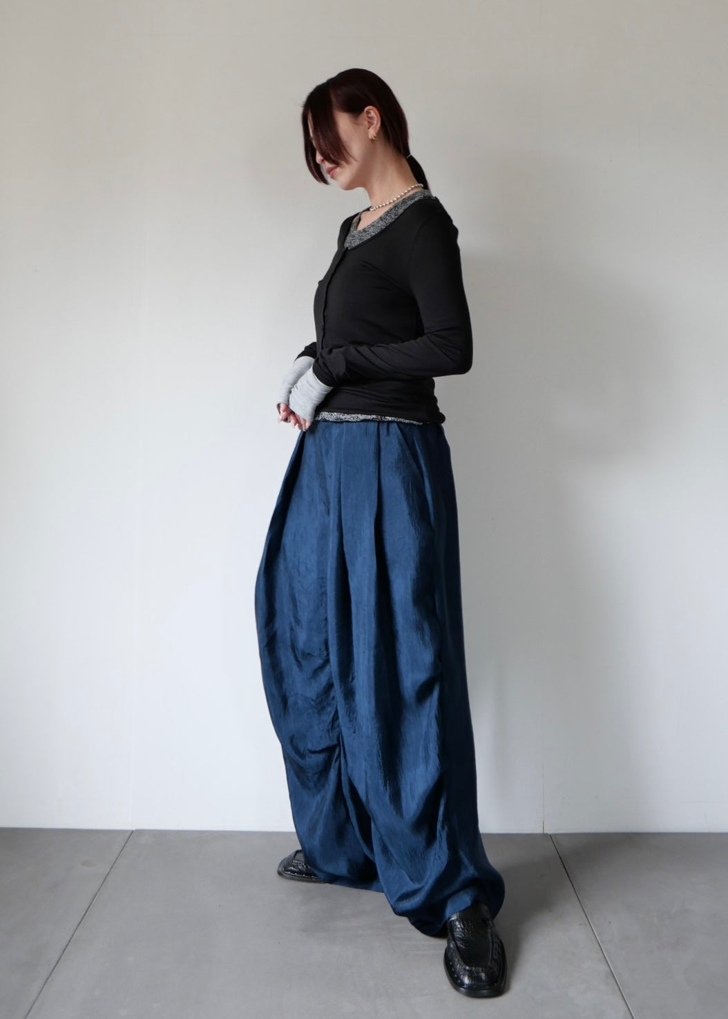 ミックスレイヤードトップス