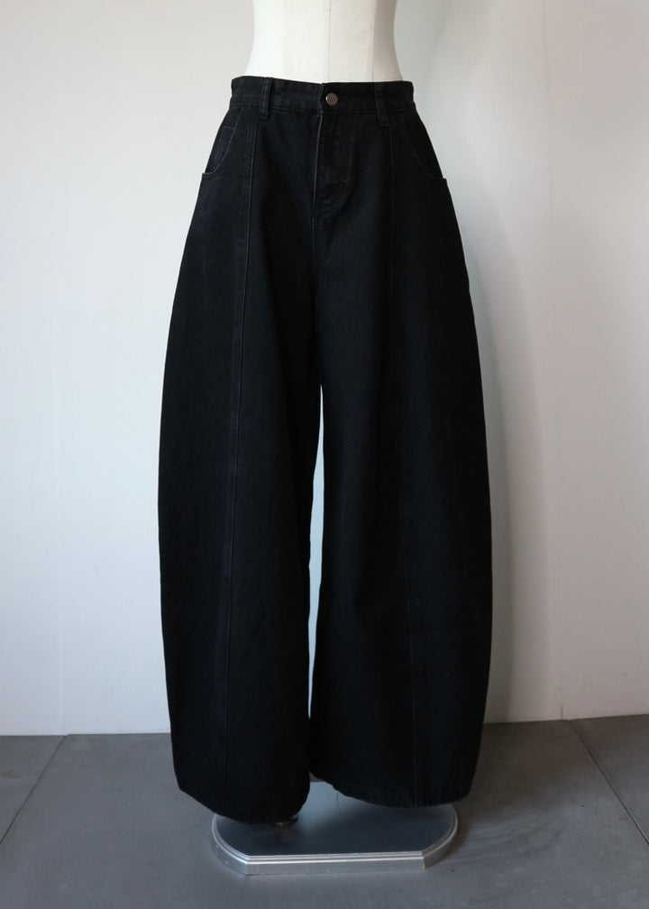 バルーンワイドデニムパンツ